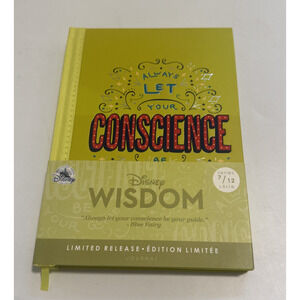 Disney Wisdom Journal Limited Ed. Series 7/12 Pinocchio Blue Fairy READ UNUSED